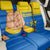 Ukraine Unity Day Back Car Seat Cover Ukrainian Unification Act - Wonder Print Shop