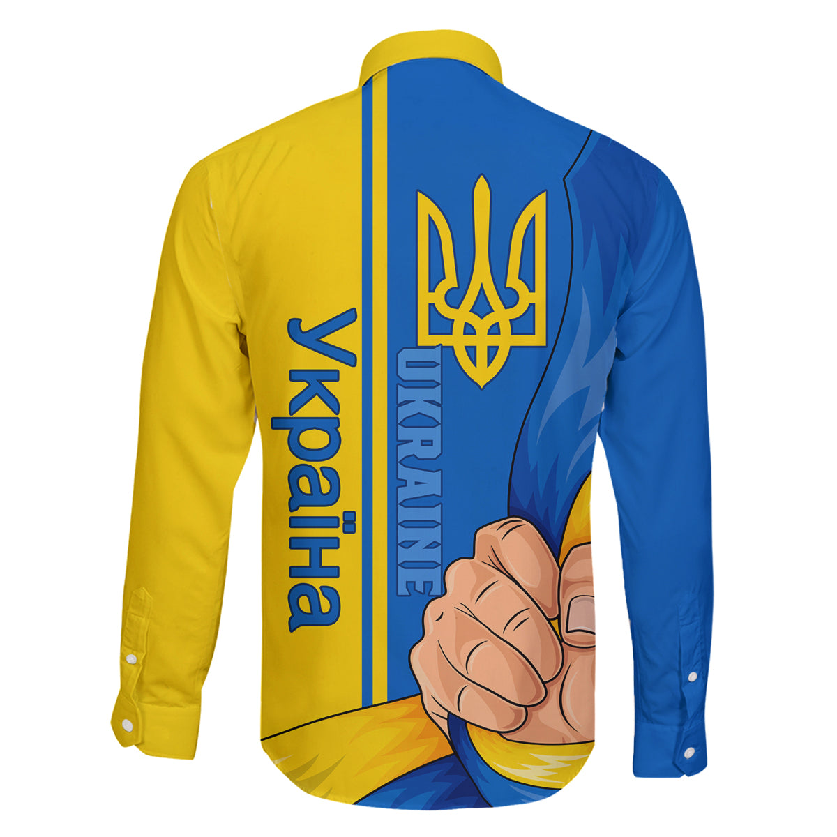 Ukraine Unity Day Family Matching Off Shoulder Maxi Dress and Hawaiian Shirt Ukrainian Unification Act - Wonder Print Shop