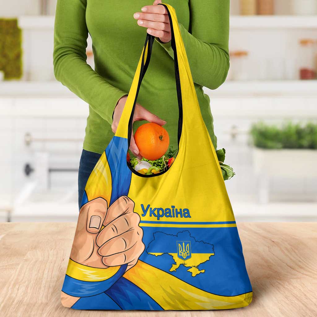 Ukraine Unity Day Grocery Bag Ukrainian Unification Act