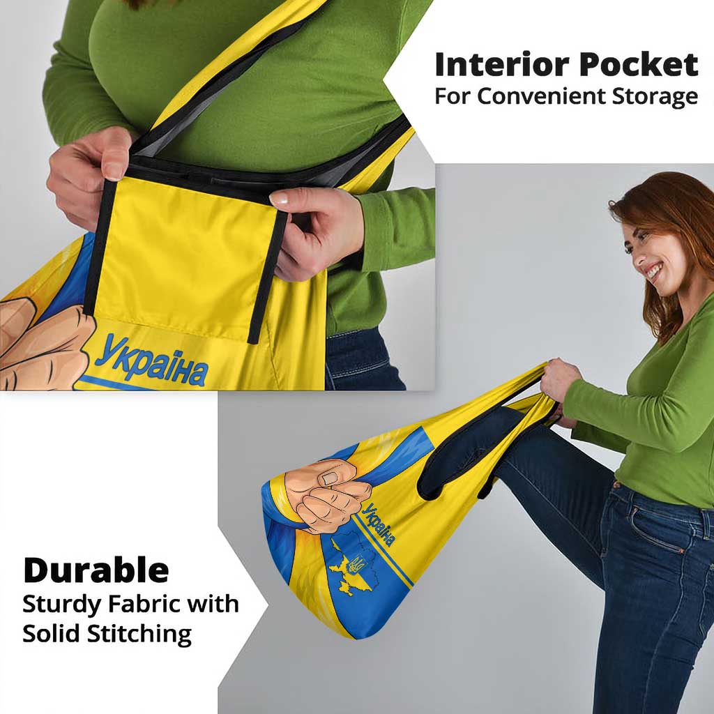 Ukraine Unity Day Grocery Bag Ukrainian Unification Act