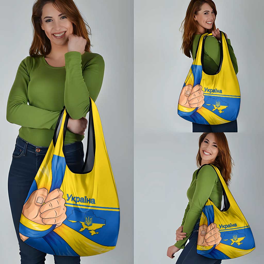 Ukraine Unity Day Grocery Bag Ukrainian Unification Act