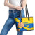 Ukraine Unity Day Leather Tote Bag Ukrainian Unification Act - Wonder Print Shop
