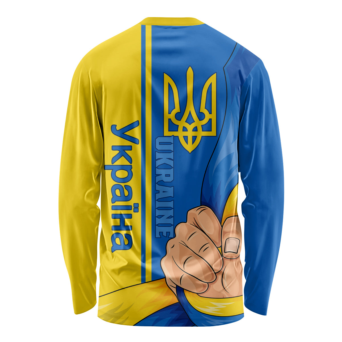 Ukraine Unity Day Long Sleeve Shirt Ukrainian Unification Act - Wonder Print Shop