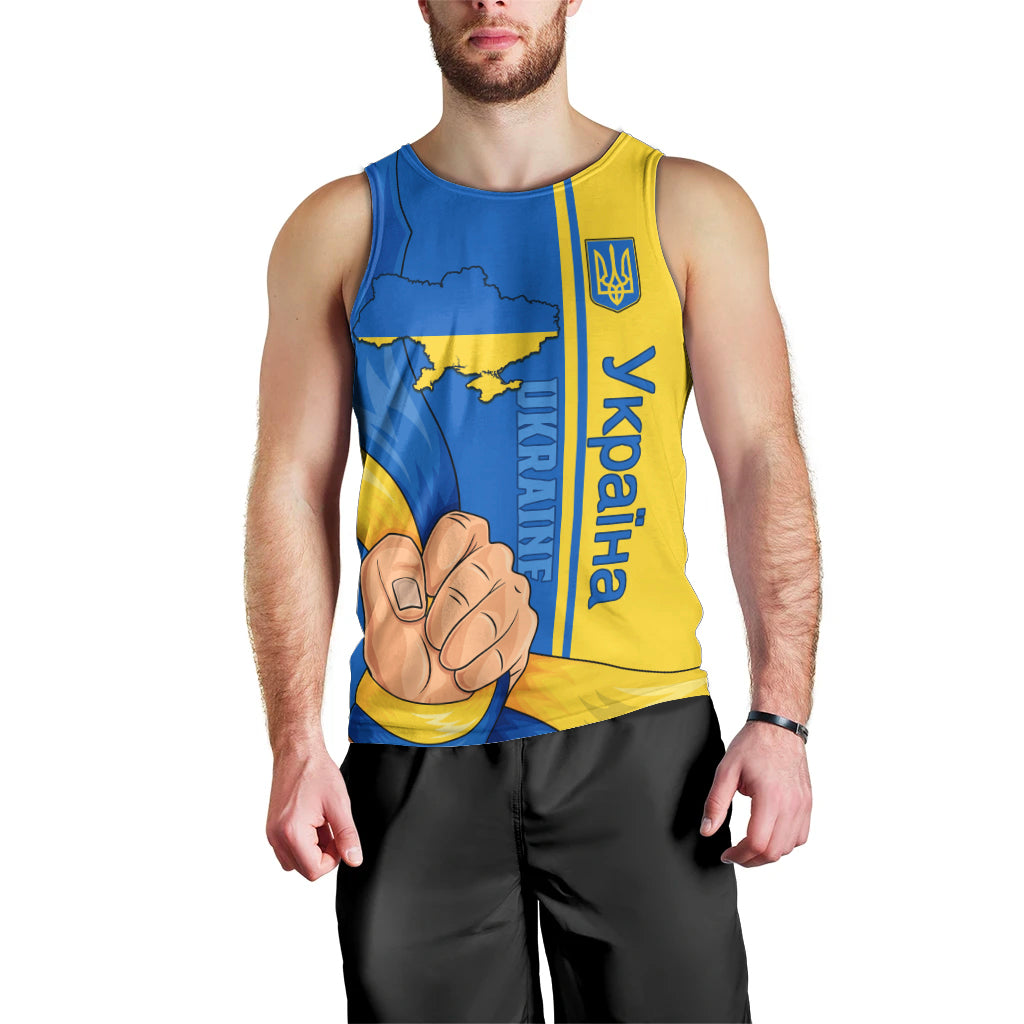 Ukraine Unity Day Men Tank Top Ukrainian Unification Act - Wonder Print Shop