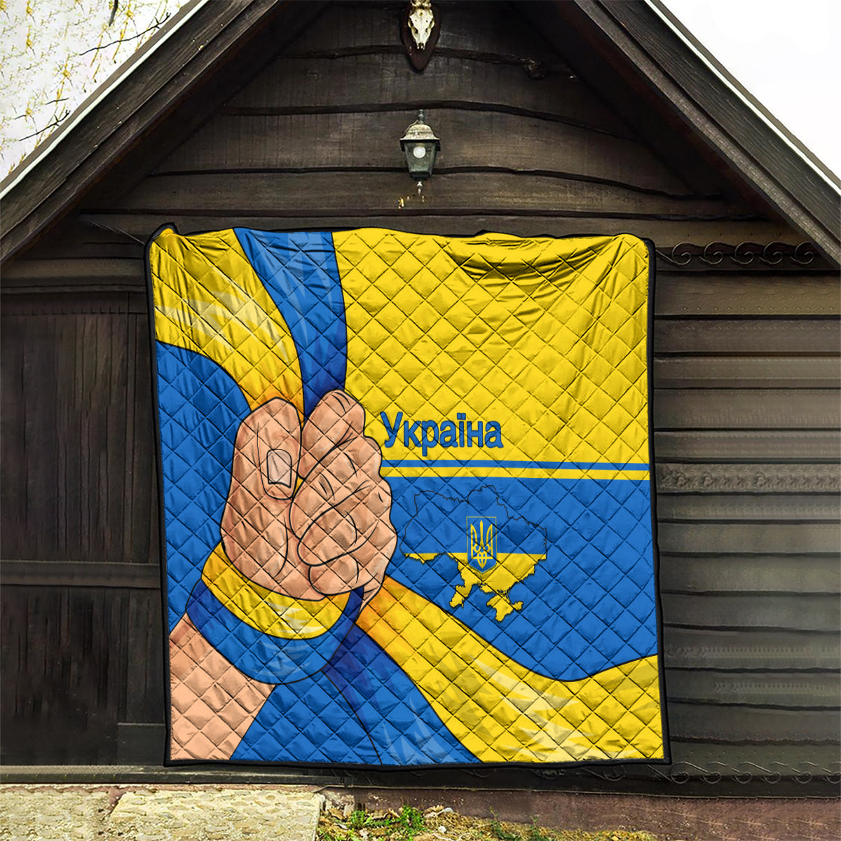 Ukraine Unity Day Quilt Ukrainian Unification Act - Wonder Print Shop