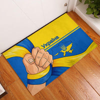 Ukraine Unity Day Rubber Doormat Ukrainian Unification Act - Wonder Print Shop