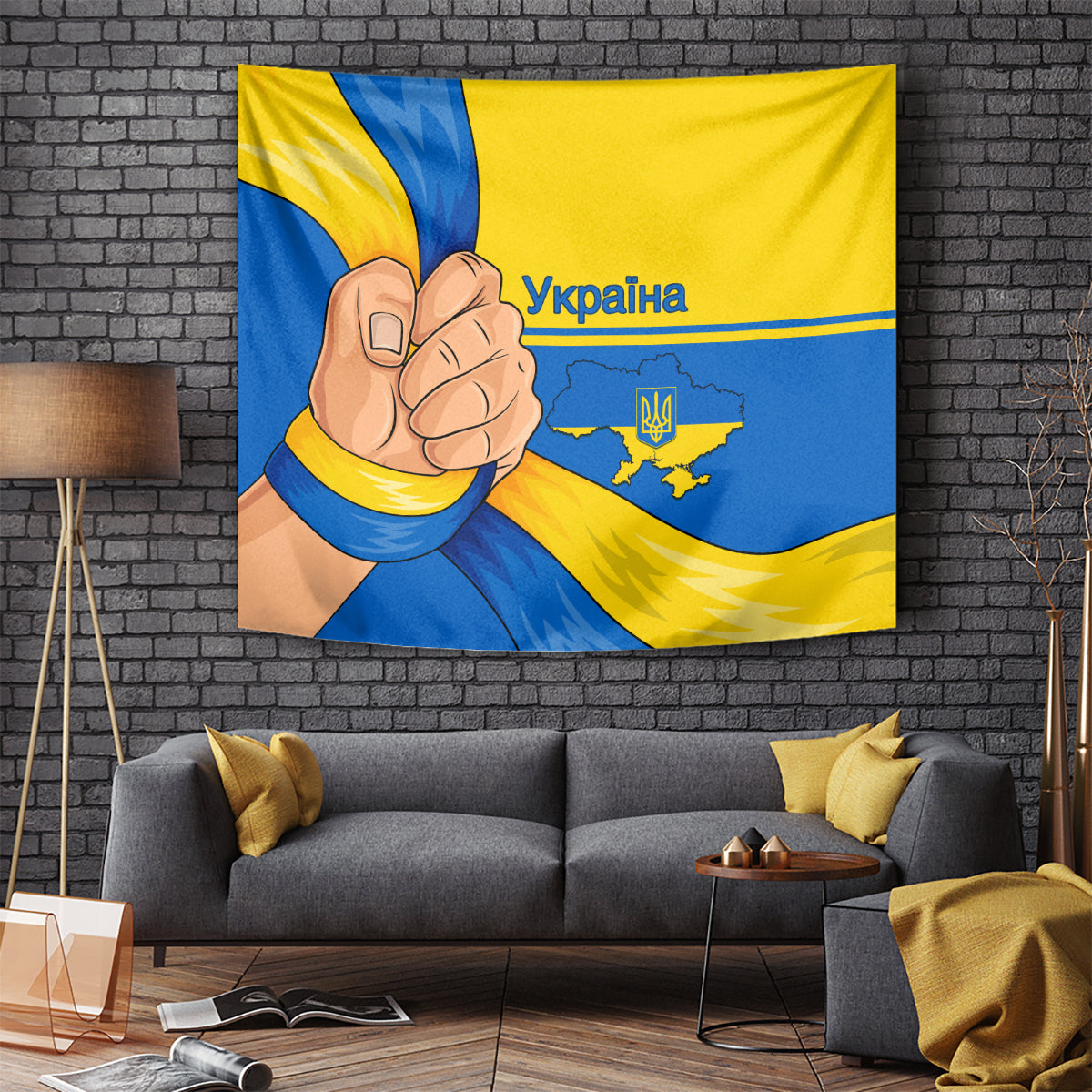Ukraine Unity Day Tapestry Ukrainian Unification Act - Wonder Print Shop