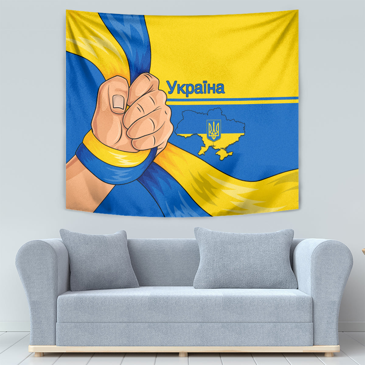 Ukraine Unity Day Tapestry Ukrainian Unification Act - Wonder Print Shop