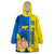 Ukraine Unity Day Wearable Blanket Hoodie Ukrainian Unification Act - Wonder Print Shop