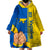 Ukraine Unity Day Wearable Blanket Hoodie Ukrainian Unification Act - Wonder Print Shop