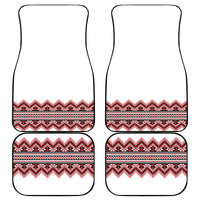 Ukraine Folk Pattern Car Mats Ukrainian Traditional Version - Wonder Print Shop