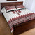 Ukraine Folk Pattern Quilt Bed Set Ukrainian Traditional Version - Wonder Print Shop