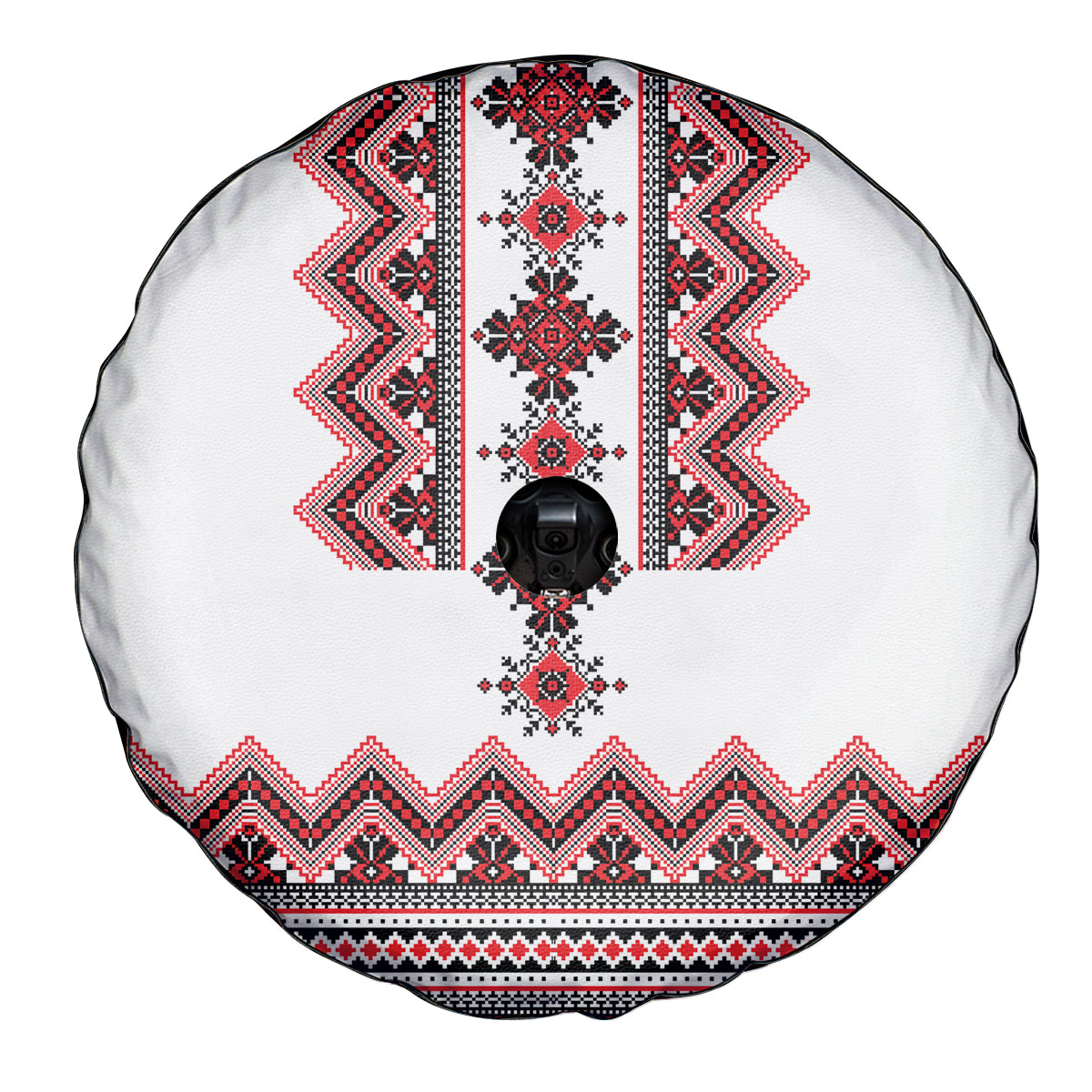 Ukraine Folk Pattern Spare Tire Cover Ukrainian Traditional Version - Wonder Print Shop