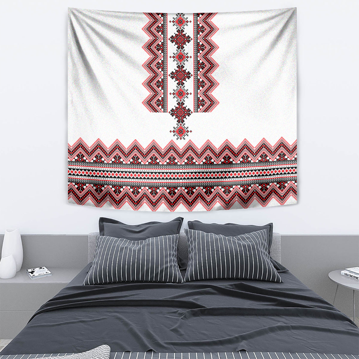 Ukraine Folk Pattern Tapestry Ukrainian Traditional Version - Wonder Print Shop