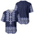 Ukraine Folk Pattern Baseball Jersey Ukrainian Navy Blue Version - Wonder Print Shop