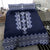 Ukraine Folk Pattern Bedding Set Ukrainian Navy Blue Version - Wonder Print Shop