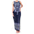 Ukraine Folk Pattern Family Matching Tank Maxi Dress and Hawaiian Shirt Ukrainian Navy Blue Version - Wonder Print Shop
