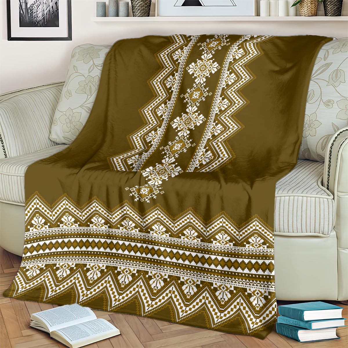 ukraine-folk-pattern-blanket-ukrainian-wood-brown-version