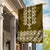 Ukraine Folk Pattern Garden Flag Ukrainian Wood Brown Version - Wonder Print Shop