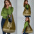 Ukraine Folk Pattern Grocery Bag Ukrainian Wood Brown Version