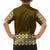 Ukraine Folk Pattern Hawaiian Shirt Ukrainian Wood Brown Version - Wonder Print Shop