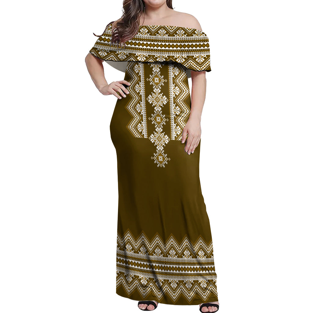 ukraine-folk-pattern-off-shoulder-maxi-dress-ukrainian-wood-brown-version