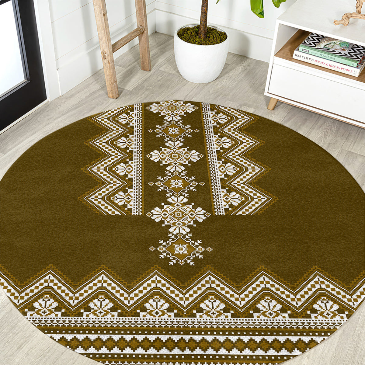 ukraine-folk-pattern-round-carpet-ukrainian-wood-brown-version