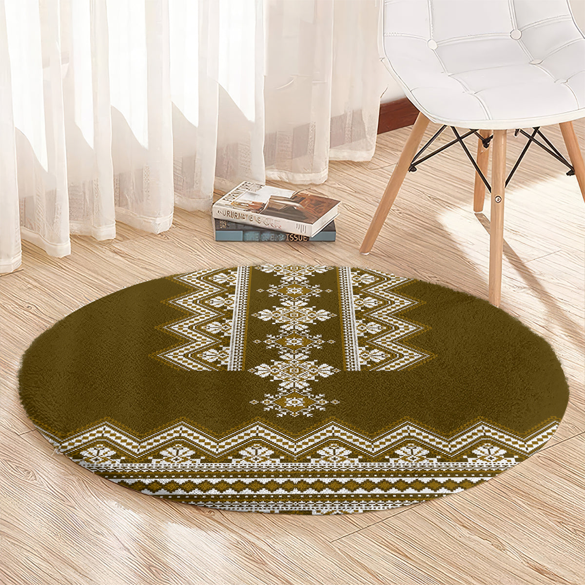 ukraine-folk-pattern-round-carpet-ukrainian-wood-brown-version