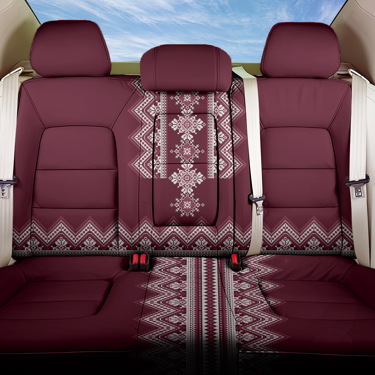 ukraine-folk-pattern-back-car-seat-cover-ukrainian-wine-red-version