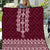 Ukraine Folk Pattern Quilt Ukrainian Wine Red Version - Wonder Print Shop