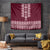Ukraine Folk Pattern Tapestry Ukrainian Wine Red Version - Wonder Print Shop