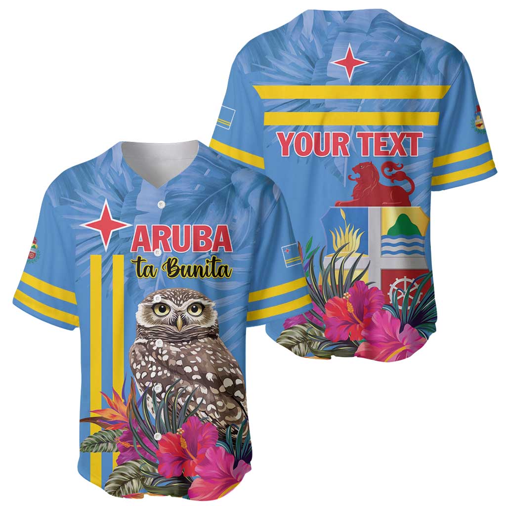 Aruba ta Bonita Baseball Jersey Aruba Shoco Tropical Vibe - Wonder Print Shop