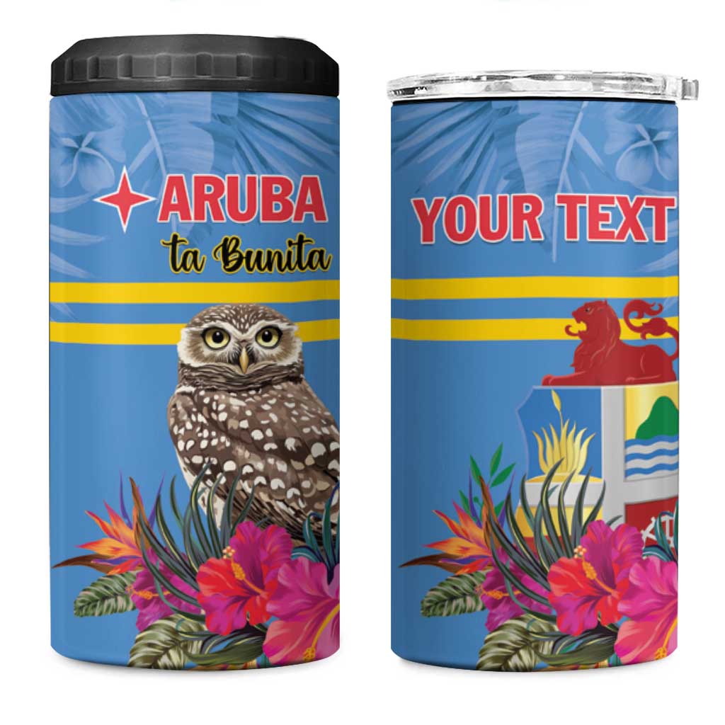Aruba ta Bonita 4 in 1 Can Cooler Tumbler Aruba Shoco Tropical Vibe - Wonder Print Shop