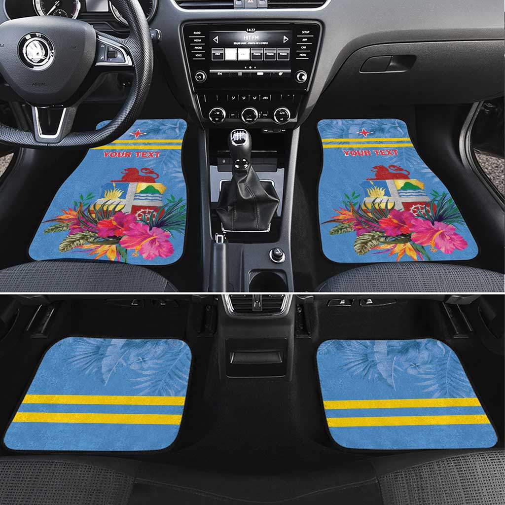 Aruba ta Bonita Car Mats Aruba Shoco Tropical Vibe - Wonder Print Shop