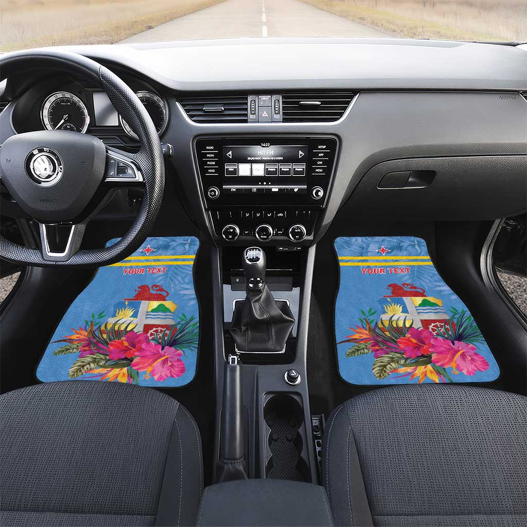 Aruba ta Bonita Car Mats Aruba Shoco Tropical Vibe - Wonder Print Shop
