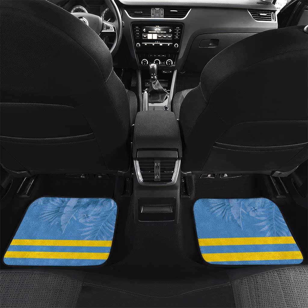 Aruba ta Bonita Car Mats Aruba Shoco Tropical Vibe - Wonder Print Shop