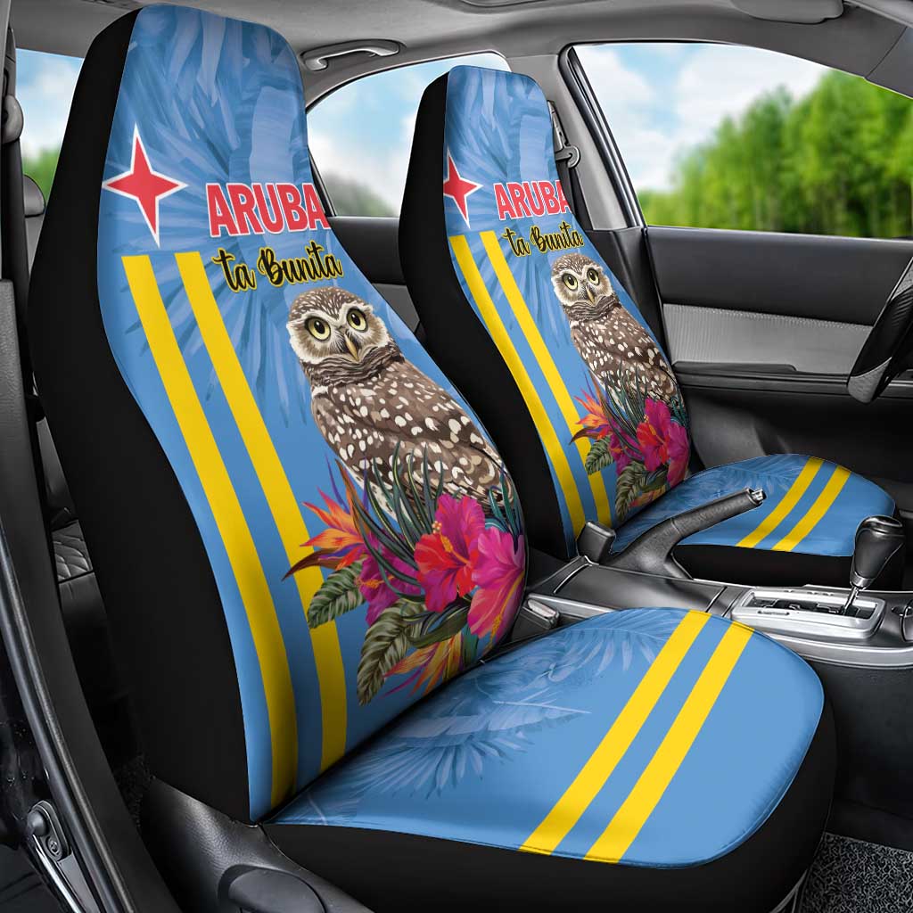 Aruba ta Bonita Car Seat Cover Aruba Shoco Tropical Vibe - Wonder Print Shop