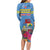 Aruba ta Bonita Family Matching Long Sleeve Bodycon Dress and Hawaiian Shirt Aruba Shoco Tropical Vibe - Wonder Print Shop