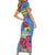 Aruba ta Bonita Family Matching Short Sleeve Bodycon Dress and Hawaiian Shirt Aruba Shoco Tropical Vibe - Wonder Print Shop