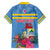 Aruba ta Bonita Family Matching Summer Maxi Dress and Hawaiian Shirt Aruba Shoco Tropical Vibe - Wonder Print Shop