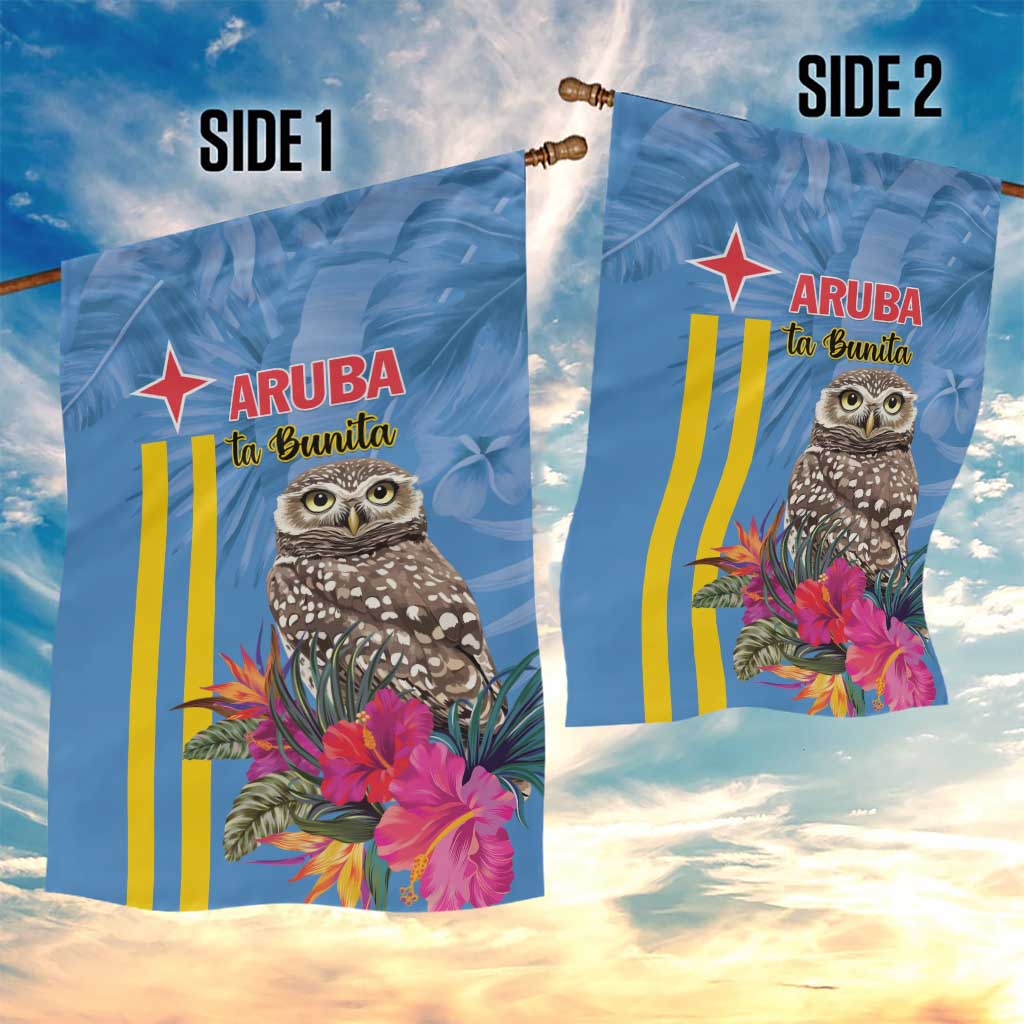 Aruba ta Bonita Garden Flag Aruba Shoco Tropical Vibe - Wonder Print Shop
