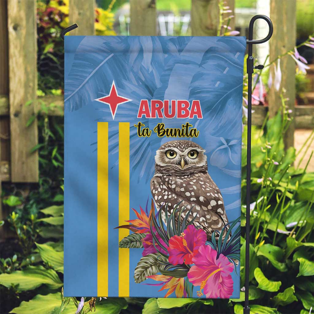 Aruba ta Bonita Garden Flag Aruba Shoco Tropical Vibe - Wonder Print Shop