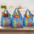 Aruba ta Bonita Grocery Bag Aruba Shoco Tropical Vibe