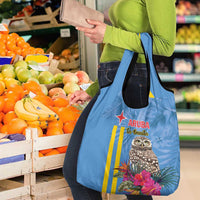 Aruba ta Bonita Grocery Bag Aruba Shoco Tropical Vibe