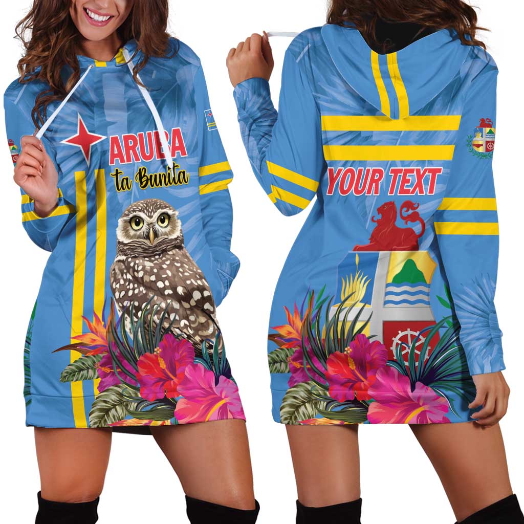 Aruba ta Bonita Hoodie Dress Aruba Shoco Tropical Vibe - Wonder Print Shop
