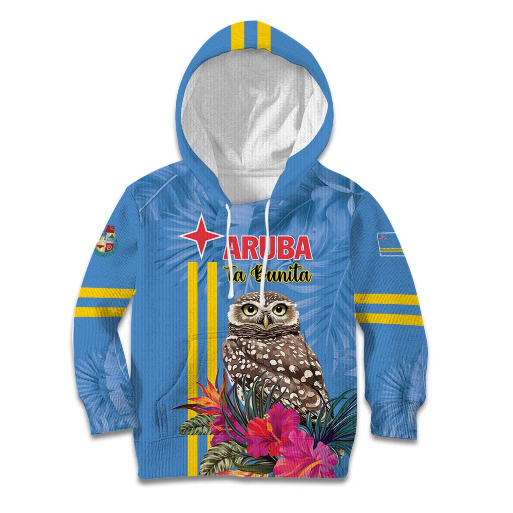 Aruba ta Bonita Kid Hoodie Aruba Shoco Tropical Vibe - Wonder Print Shop