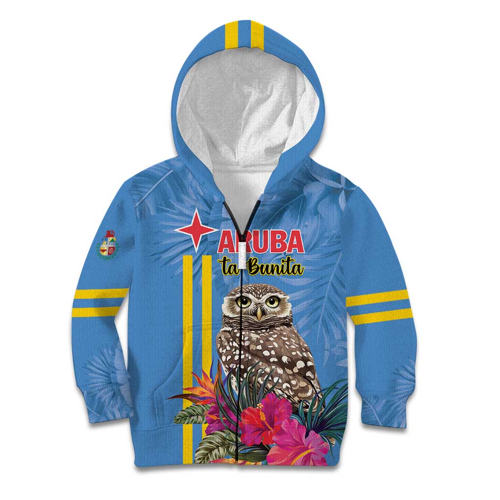 Aruba ta Bonita Kid Hoodie Aruba Shoco Tropical Vibe - Wonder Print Shop