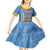 Aruba ta Bonita Kid Short Sleeve Dress Aruba Shoco Tropical Vibe - Wonder Print Shop