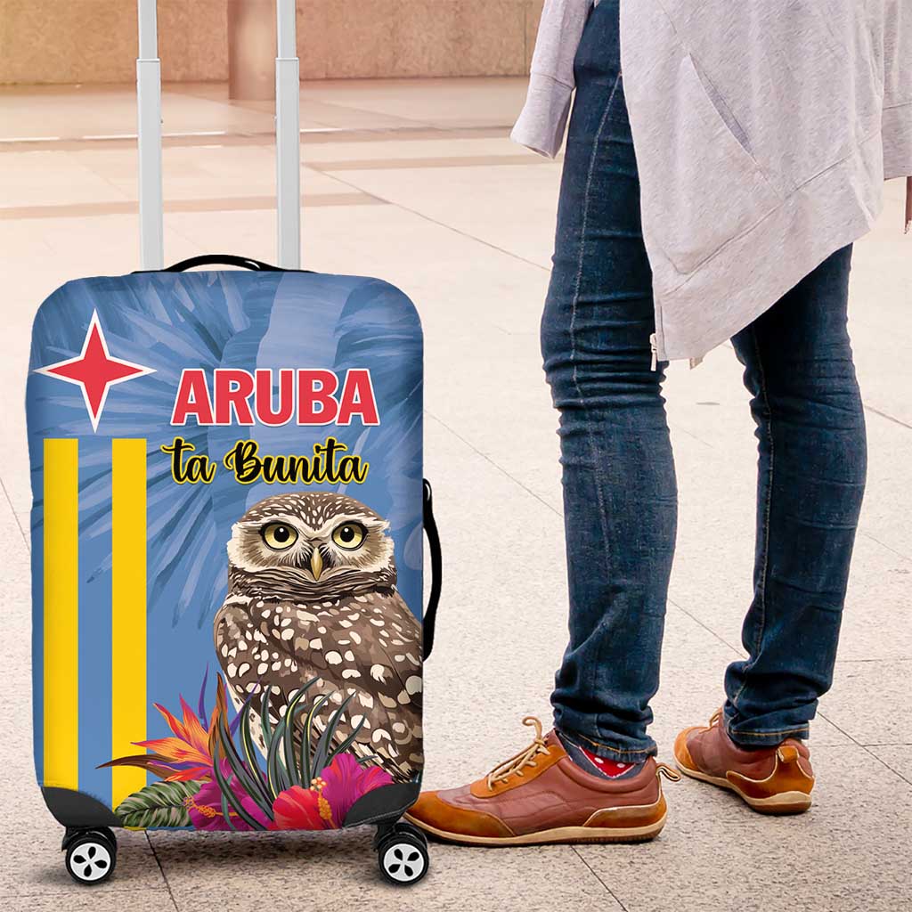 Aruba ta Bonita Luggage Cover Aruba Shoco Tropical Vibe - Wonder Print Shop