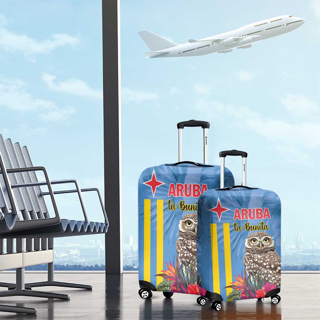 Aruba ta Bonita Luggage Cover Aruba Shoco Tropical Vibe - Wonder Print Shop